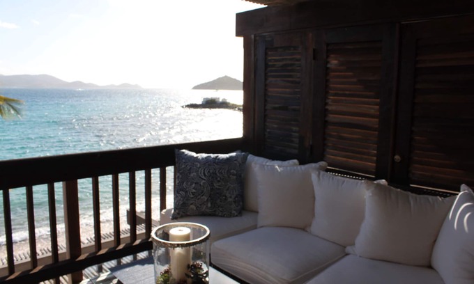 Red Hook Condo | Gorgeous Beachfront Romantic Villa with the most breathtaking views!
