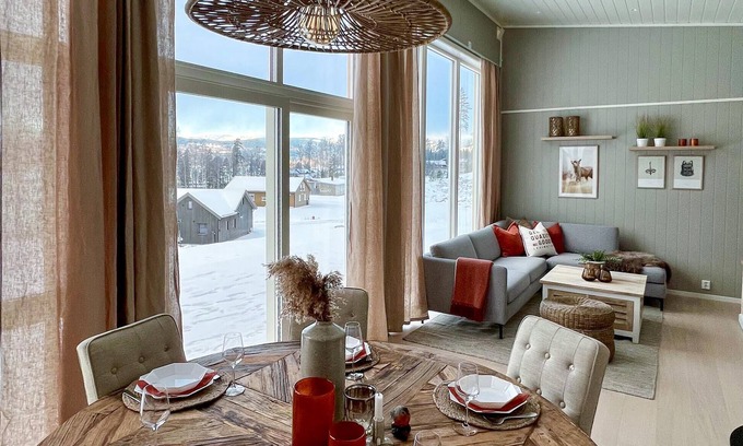 Hurdal Municipality House | Gorgeous home in Hurdal with lake view