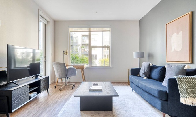 Milpitas Apartment | Gorgeous Milpitas 2BR w/Gym, Pool & W/D, nr BART, by Blueground