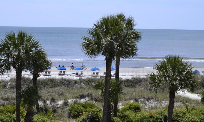 Palmetto Dunes Villa | Gorgeous Ocean Views.just steps to the beach! Check out the renovation!