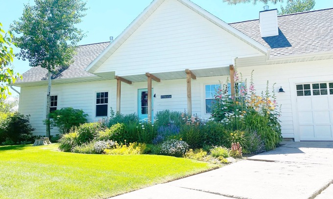 Midway House | Gorgeous Remodeled Farmhouse tucked in a quiet cul de sac on 1/2 acre