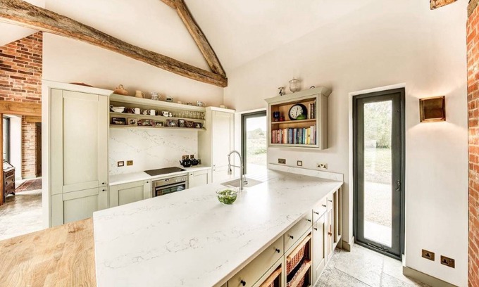 Wimborne Saint Giles House | Grade II Listed, Riverside Barn In Dorset Village