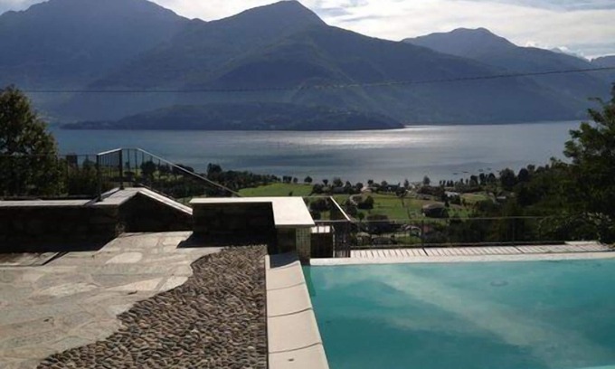 San Gregorio Apartment | Gravedona lake Como amazing apartment sleep 4 pool lake view wifi pets welcome