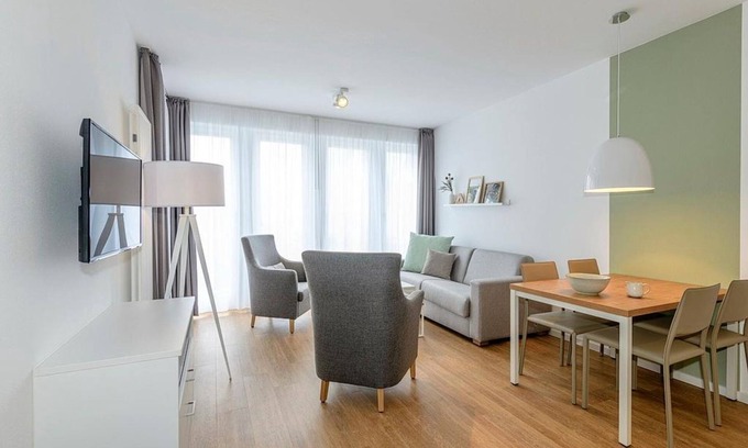 Bensersiel Apartment | Great 3-room family apartment in a quiet location with south-facing terrace near the beach