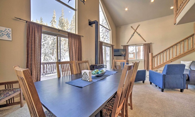 Soda Springs Cabin | Great for Groups: Soda Springs Cabin w/Deck!