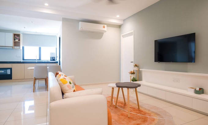 Central Seberang Perai Apartment | Great location ,surrounding with eatery center, walkable to food area.
