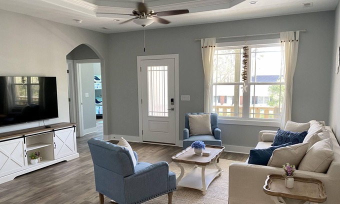 Long Beach House | Great location, walkable to beach, park, and close to town!