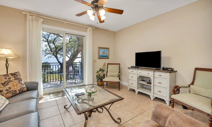 Saint Simons Island Condo | Great Ocean Views - 2 bed/2 bath Pup Friendly!