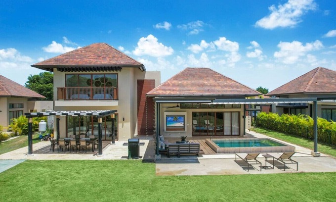 Punta Cana Villa | Green Village 1292: NEW Stylish 3BR villa w/plunge pool and housekeeper