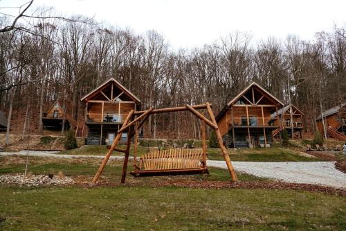 Scio House | Group Friendly Cabin with Spa on the Deck in Ohio