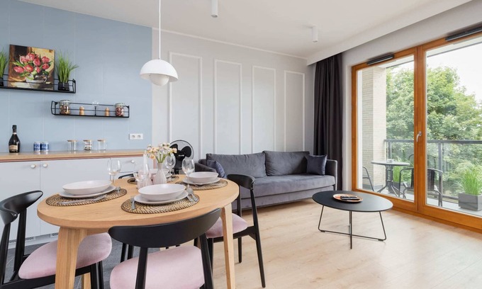Zaspa Apartment | Grudziądzka 4B | Comfortable Apartment | Gym