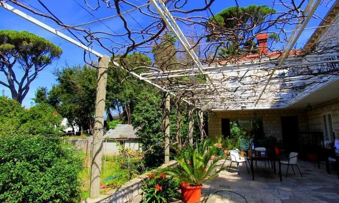 Lopud Island Apartment | Guest House Zec - Studio with Terrace (3 Adults)
