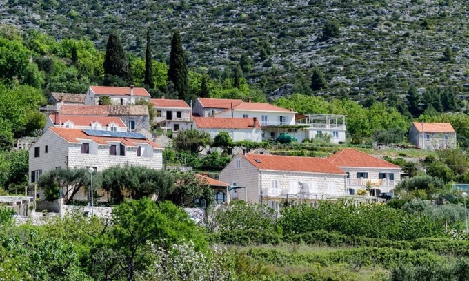 Orasac House | Guesthouse Moretic - Small Double Room with Garden View 1
