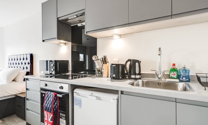 Vauxhall Apartment | GuestReady - A reposeful new studio in Vauxhall