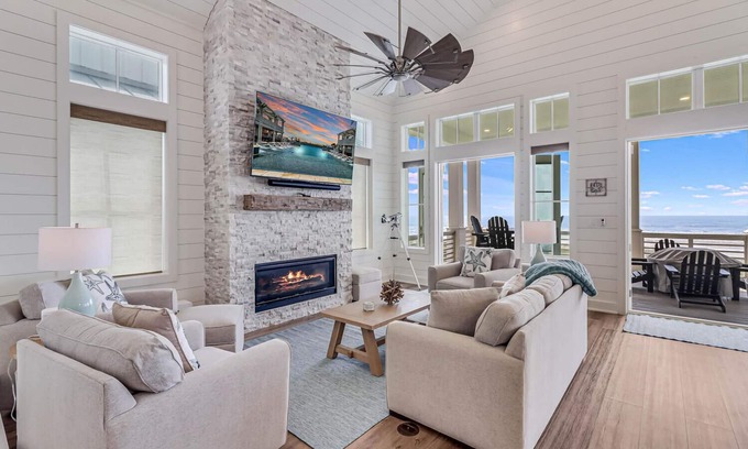 Port Aransas House | Gulf-Front & Gorgeous at Cinnamon Shore South + Resort-Like Amenities!