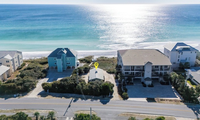 Dune Allen Beach House | GULF FRONT! Pet Friendly! Beach Cottage 30A- Dune Allen Beach