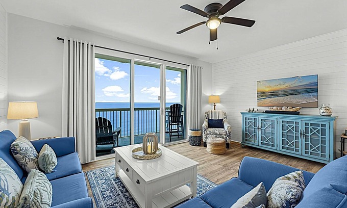 Miramar Beach Condo | 🌊 GULF FRONT & Updated - Beach Chair Svc Incl - Quiet West End *OWNER Managed*