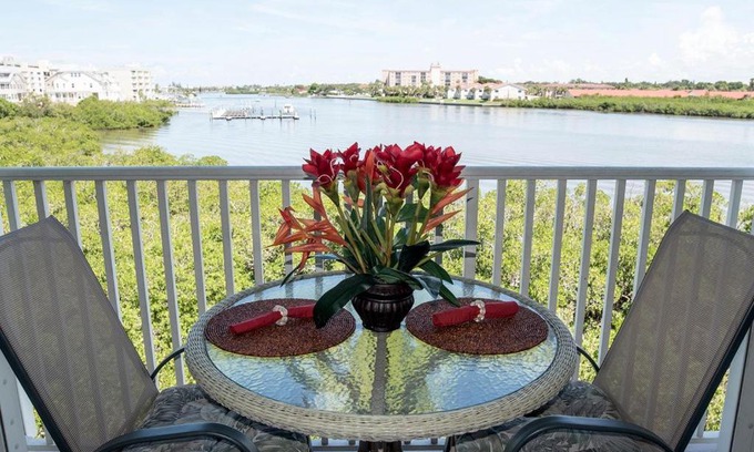 Indian Shores Apartment | Gulf Retreat 2: Magnificent Water Views, Steps to Beach, None Cleaner, None Nicer!