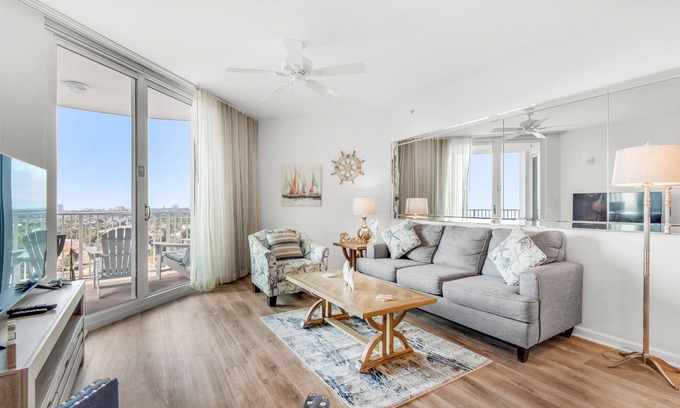 Fort Walton Beach - Destin Condo | 🌞Gulf View~HUGE Lagoon Pool~Whirlpool~Palms Resort #21204 Jr 2BR