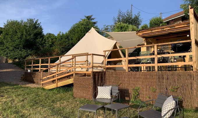 Carennac Cabin | Hébergement Nature Tout Confort Avec vue sur la Vallée de la Dordogne