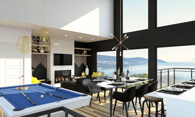 Saint Irenee House | Hôtel à la maison - Villa Jeanne, spa et fleuve