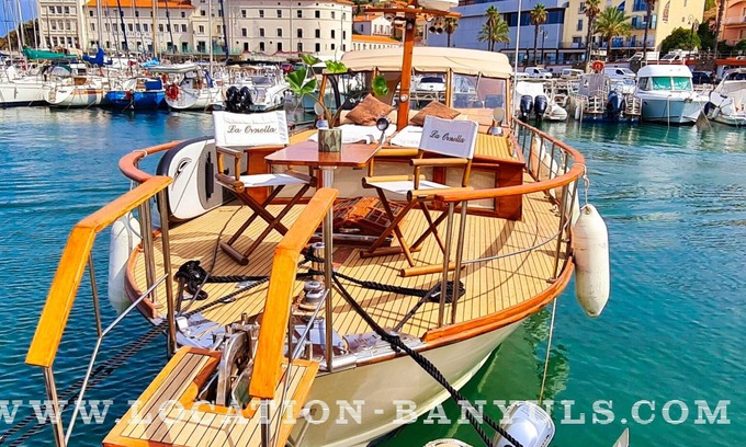 Plage d'Argeles Boat Rental | Habitable boat dock at Pier (in optional Mer) - Boat Patrimonial