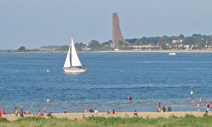 Laboe Apartment | Hafenblick 3 - Beautiful view of the yacht harbor