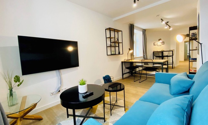 Bastionengurtel Apartment | HafenCity apartment 4 on the 1st floor directly at Stralsund harbor