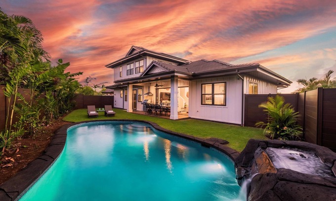 Poipu House | Hale Ho'okipa: 2 Homes/2 Pools in Poipu-Sleeps 16