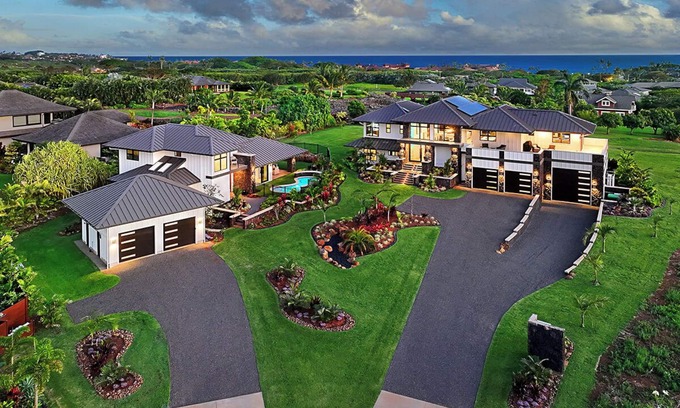 Poipu House | Hale Kahili: 8BR Ocean View Estate w/Pools+Spa!