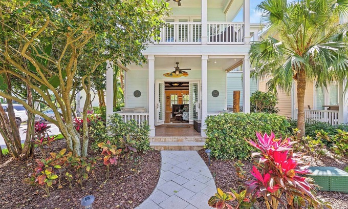 North Causeway House | Happy Daze: Prime Location, Pool, Tiki Bar and Marina Access 🍹🌴