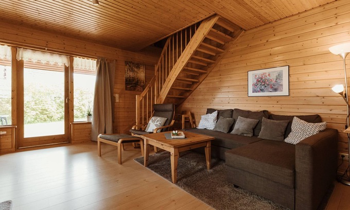 Rotacker Apartment | HAS-55 Log cabin, 4 pers., 65sqm, HT - Naturerlebnisdorf Blauvogel (5)