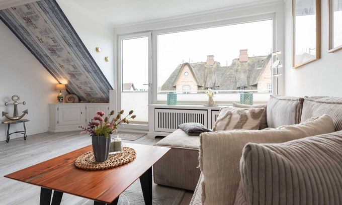 Wenningstedt-Braderup Apartment | Haus Heidehörn App. 7 - Strandnahe und Moderne 2-zimmer Ferienwohnung auf ca. 45 m² Wohnfläche, für