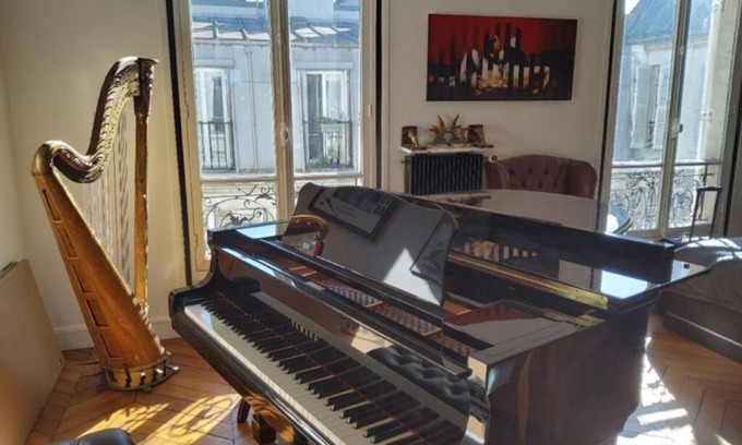 Batignolles Apartment | Haussmanian Duplex, 140m2, Paris 17th, 5th Floor With Elevator, Levis Market