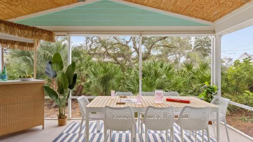 Vilano Beach House | Haven Hidden Grove Buyout 2 Homes - Walk to Beach Hot Tub Game Room Deck