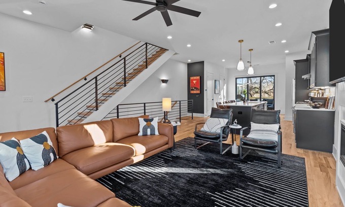 Optimist Park House | Heart of Charlotte luxury 4-bedroom house with AC-Heat and high-speed WiFi