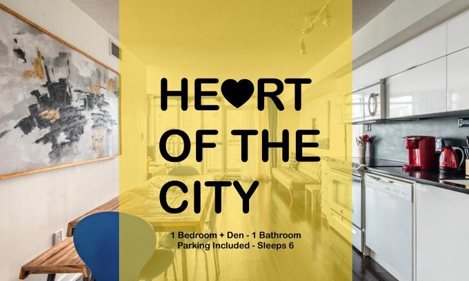 CityPlace Apartment | Heart of Toronto - Sleeps 6 - Parking