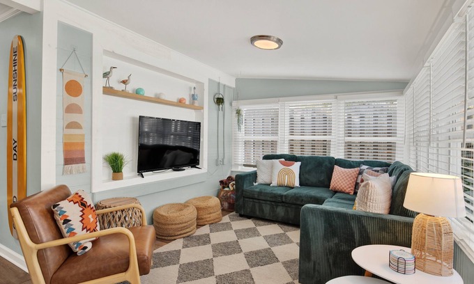 Savannah Beach Cottage | Heated Pool Access, Walk to Beach and More!