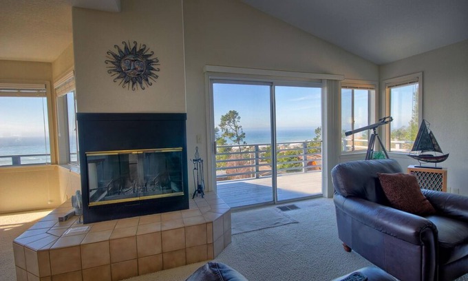 Marine Terrace House | Heavenly Ocean View - #LH37: 2 BR, 2 BA in Cambria, Sleeps 4