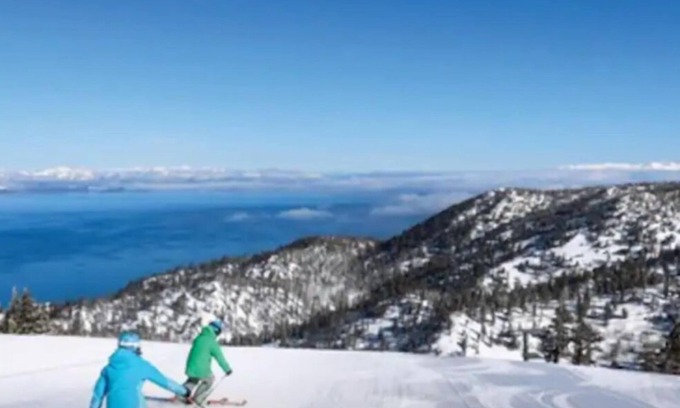 Tahoe Village Condo | Heavenly's closest Ski In Ski Out across from the Stagecoach lift Olympic House