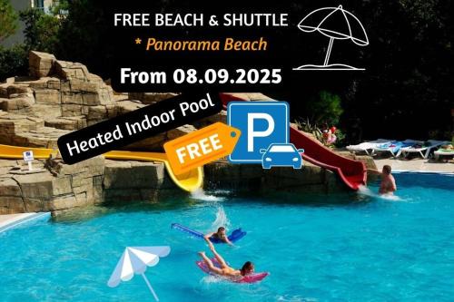 Golden Sands Hotel | Helios Spa Hotel- All Inclusive , Newly Refurbished Rooms with Private AC, Pools and Water Fun for Kids