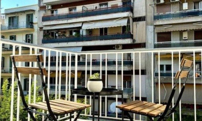 Thessaloniki City Centre House | Hh | Family Suite w/Balcony