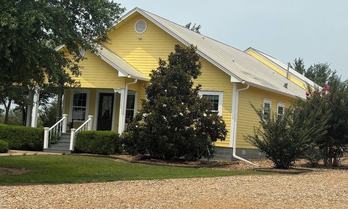 Red Rock Other | High Point 1912 Charming Farmhouse in Red Rock on six acres with 2 zone AC, WiFi