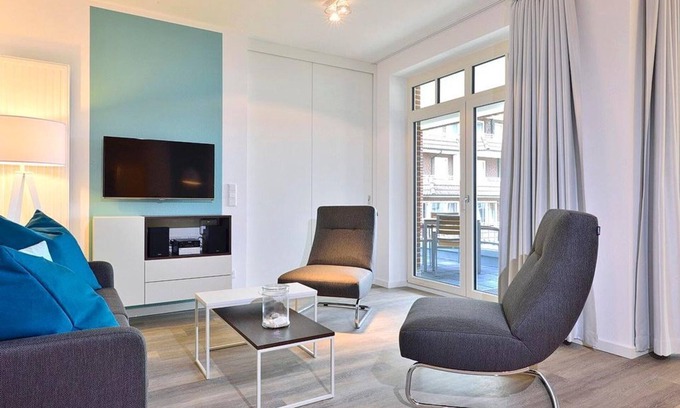 Wangerooge Apartment | High-quality apartment on the North Sea with sunny, large loggia facing south -