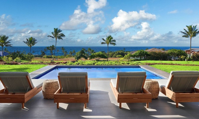 Poipu House | Hiki Moe Hale by Gather: Elegant 4BR Oasis w/Pool & Hot Tub