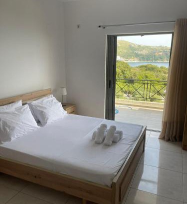 Himare Apartment | Himare sunset view