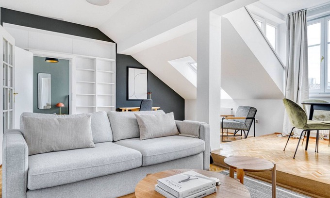Schottenfeld Apartment | Hip Neubau 2BR w/Elevator, near shops, Metro U3, U6, by Blueground