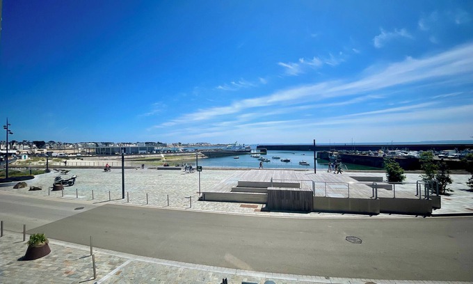 Quiberon Apartment | Hissez Ô-vue Mer-4p-port Maria