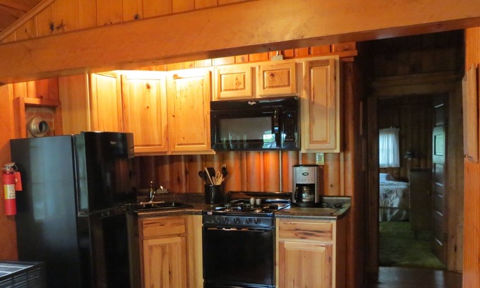 Presque Isle Cabin | Historic 3 bedroom, 2 bath, directly on a 3 lake chain! Rental Boats available!