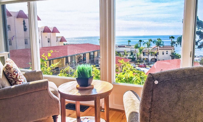 Village of La Jolla Cottage | Historic Cottage with Zen Feel. Full Ocean Views in Village